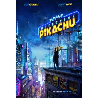 Poster detective pikachu (ขนาดประมาณ 13"*19")