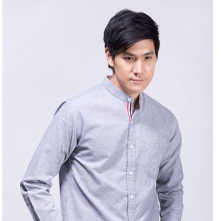 เสื้อเชิ้ต Quattro รุ่น Chino Collar (เสื้อเชิ้ตแฟชั่น เชิ้ตทำงาน) #พร้อมส่ง