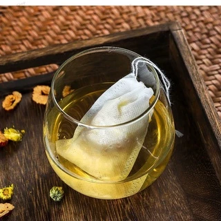 [สินค้าพร้อมส่งจากไทย] ถุงชา แบบมีเชือก ถุงกาแฟ มีหลายขนาด