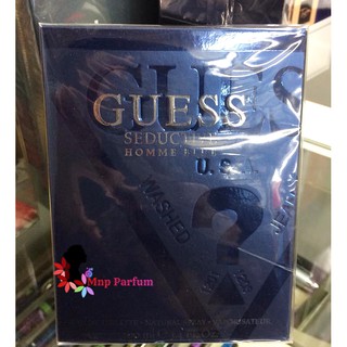 Guess Seductive Homme blue Edt 100 ml. (กล่องซีล)