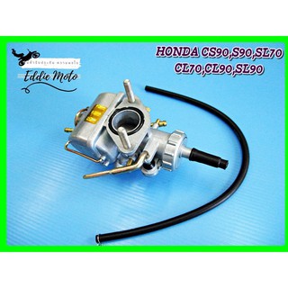 HONDA CS90 S90 SL70 CL70 CL90 SL90 CARBURETOR CARB "ANGLE MOUNT"  // ชุดคาร์บูเรเตอร์ ปากเฉียง ครบชุด