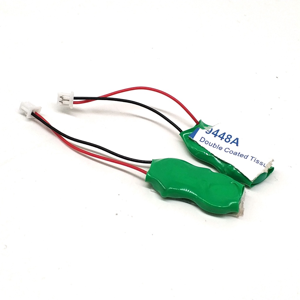 Pre-sale 2-Pin Plug Original ยี ่ ห ้ อใหม ่ 2/V15H Toshiba โน ้ ตบุ ๊ คเมนบอร ์ ดแบตเตอรี ่ 2.4 V15MAH ชาร ์ จ NI-MH 1PCS