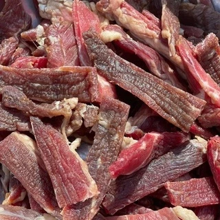 เนื้อแดดเดียว (ยังไม่ทอด) เนื้อวัวแท้100% สูตรเด็ด หอมอร่อย ไม่ใช่เนื้อเศษ
