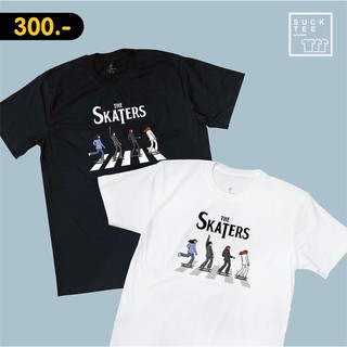 [⚡️ฟอลร้าน เพิ่ม!⚡️] #SKATER COLLECTION เสื้อยืดคอตตอน 100% ลาย The Skaters เอาใจสายเซิร์ฟสเก็ตสามารถปรับแต่งได้