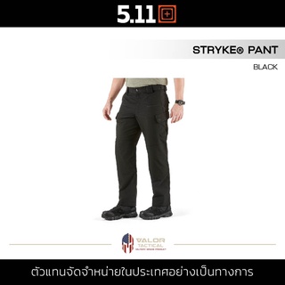 5.11 Stryke Pant [Black] กางเกงผู้ชาย กางเกงขายาว สีดำ ผ้ายืด Flex-Tac กันละอองน้ำ ซิป YKK สไตล์ Tactical กางเกงลำลอง