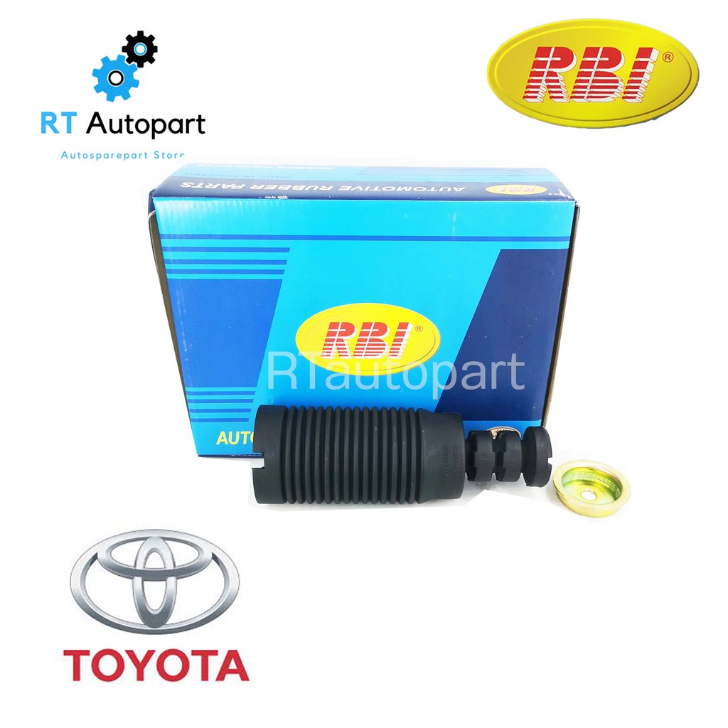 RBI กันกระแทกโช้คหลัง Toyota Soluna หยดน้ำ ปี96-02 / กันฝุ่นโช้ค กันกระแทกโช้ค Soluna / 48341-0A010