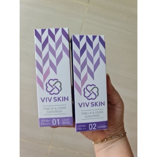 ครีมกันแดดจุ๋ย VIV SKIN Smart Cover Sunscreen ใส เนียน ไม่กลัวแดด กันแดดวิฟสกิน ตัวช่วยปกป้องผิวจาก UV