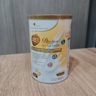 Once​ Dialyze​  400g.​ วันซ์ไดอะไลซ์​ 400​ กรัม​ อาหารทางการแพทย์ให้โปรตีนสูง​ สำหรับผู้ป่วยล้างไต