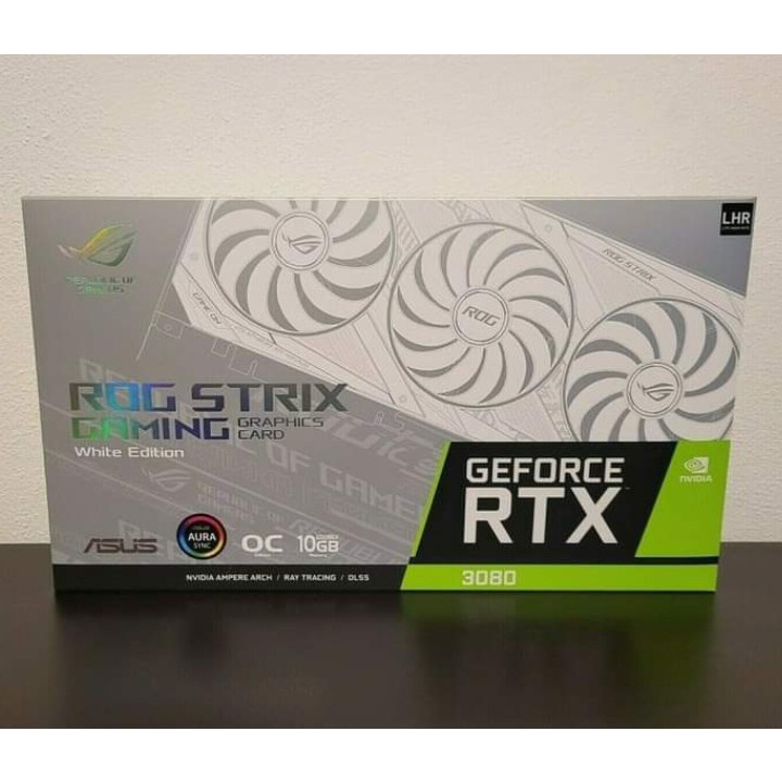 Asus ROG Strix GeForce RTX 3080 Gaming White OC