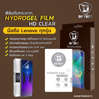 [2แผ่นคุ้มกว่า] ฟิล์มไฮโดรเจลใส Lenovo Diftect Hydrogel HD Clear Legion Duel/Legion Duel 2/Legion 2 Pro/มีรุ่นอื่นๆ