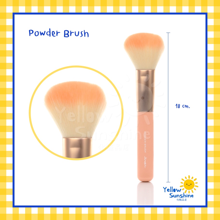 KINEPIN แปรงแต่งหน้าคุณภาพดี ขนนุ่มนิ่ม สีพาสเทล หลายขนาด รูปที่ 2