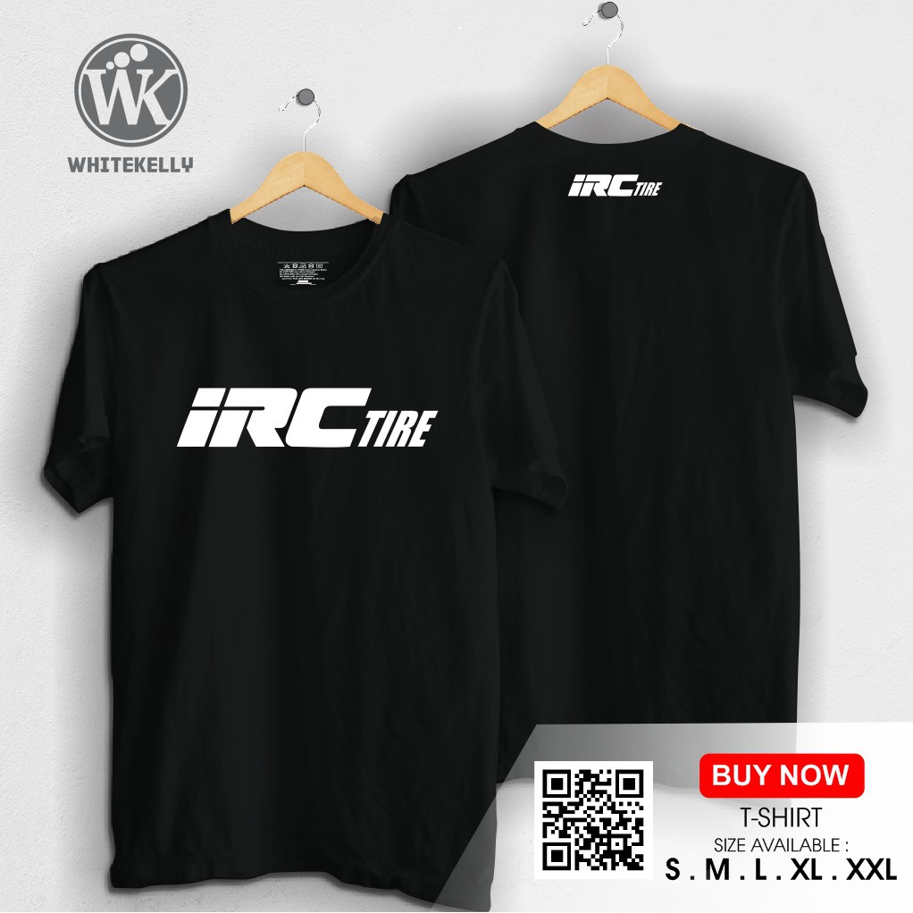 เสื้อยืด/เสื้อผ้า/เสื้อยืดของแท้ Distro IRC TIRE LOGO - KHEY OLD SHOP