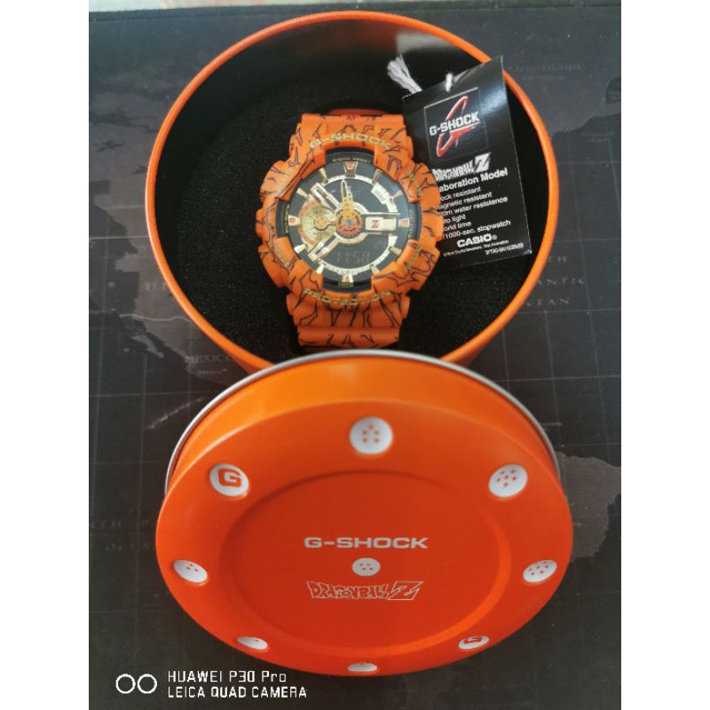 นาฬิกา​ #Casio #DRAGONBALL Z X G-SHOCK GA-110JDB-1A4 limited edition มือสอง สภาพ​ใหม่​ประกันถึง 30 สค 64