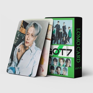 โฟโต้การ์ด อัลบั้ม GOT7 NANANA LOMO 2022 55 ชิ้น ต่อชุด