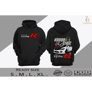 Hoddie Jacket เสื้อแจ็กเก็ต HONDA CIVIC FD RACINGLOOK SERIES 012 | เสื้อกันหนาว มีฮู้ด สําหรับผู้ชาย | เสื้อแจ็กเก็ต สําหรับผู้ชาย | เสื้อฮู้ดดี้ สุดเท่