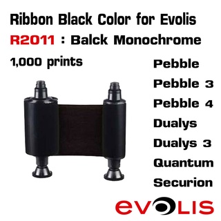 หมึกเครื่องพิมพ์ Evolis R2011 : Balck Monochrome Ribbon For Evolis