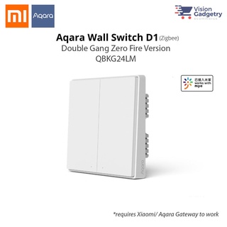 Xiaomi Aqara D1 Mijia สวิตช์ไฟอัจฉริยะ แบบติดผนังบ้าน QBKG24LM