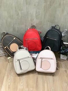 🎒 Guess Woman’s Backpack กระเป๋าเป้สะพายรุ่นใหม่! วัสดุหนังsaffiano