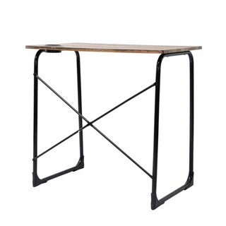 [รับประกัน1ปี] U-RO DECOR รุ่น IRIS โต๊ะทำงานอเนกประสงค์ สีวินเทจแนเชอรัล / ขาสีดำ โต๊ะ Working Table โต๊ะทำงาน โต๊ะคอม