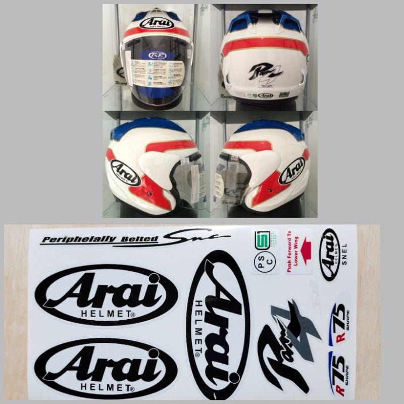 ชุดสติ ๊ กเกอร ์ Arai ram 4