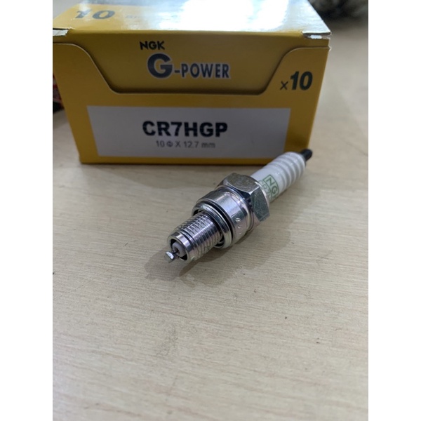 หัวเทียน Ngk CR7HGP สําหรับ jupiter, mio ฯลฯ