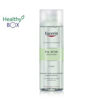 Eucerin Pro Acne Solution Toner 200ml. ปรับสมดุลผิว สลายความมันอุดตันล้ำลึก พร้อมรับการฟื้นบำรุง (V)