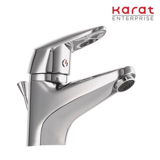 Karat Faucet ก๊อกผสมอ่างล้างหน้าแบบก้านโยก พร้อมป๊อบอัพ รุ่น KF-26-620-50