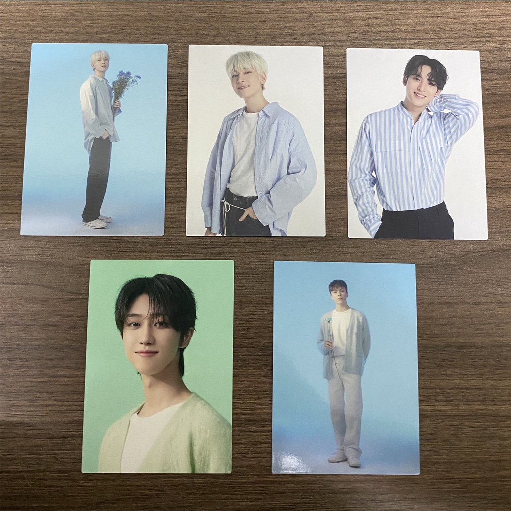 Seventeen Wonwoo & Mingyu & The8 & Vernon Hanabi Photocard