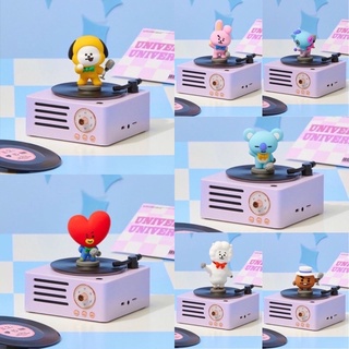 ลำโพงบลูทูธ - BT21 Turntable Bluetooth Speaker and Radio by Line Friends