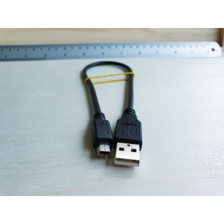 สาย mini usb 2.0 (ตัวผู้) ความยาว 30 cm. / โอนถ่ายข้อมูล ชาร์ทไฟ