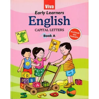 DKTODAY หนังสือ VIVA EARLY LEARNERS ENGLISH CAPITAL LETTERS (VIVA BOOKS)