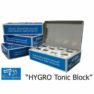 แคลเซียมก้อนลับฟัน HYGRO Tonic BLOCK (ยกกล่อง40ก้อน)