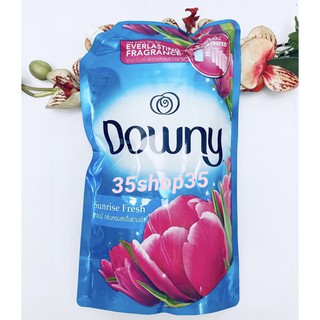 1.2 ลิตร 1 ถุง ผลิต 12/22 Downy Sunrise Fresh น้ำยาปรับผ้านุ่ม ดาวน์นี่ กลิ่นหอมสดชื่นยามเช้า สีฟ้า