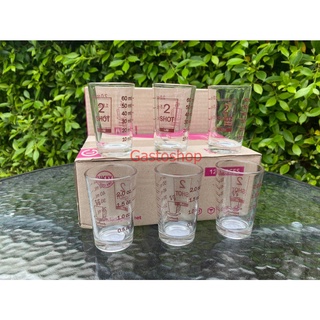 แก้ว 2 ช๊อต 60ml แก้วตวง ถ้วยตวง SHOT GLASS พร้อมส่ง...!!!