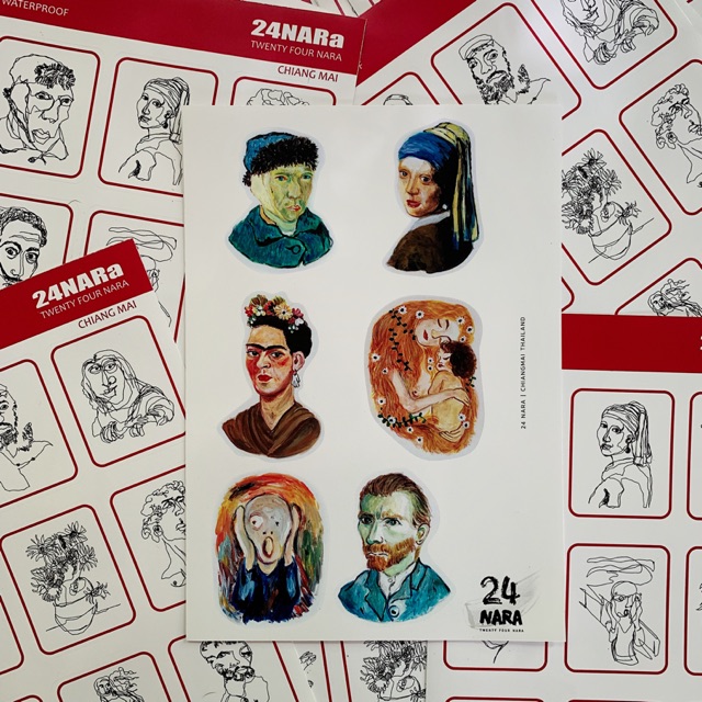 Stickers เหล่าศิลปิน by 24nara