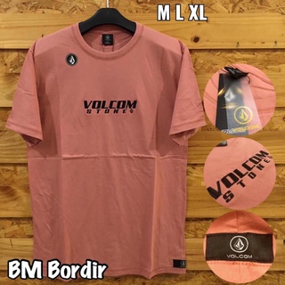 เสื้อยืด ปักลาย VOLCOM SALEM คุณภาพสูง สําหรับผู้ชายS-5XL