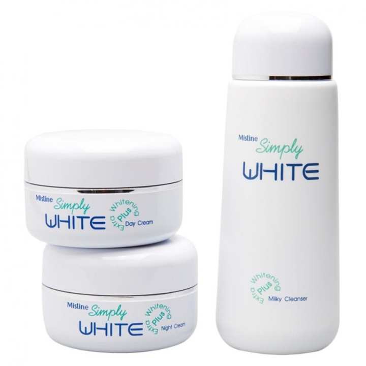 Mistine Simply White Plus Extra Whitening มิสทิน ผลิตภัณฑ์บำรุงหน้า มี 3 แบบให้เลือก (1 ชิ้น)