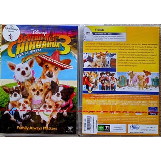 [ DVD หนัง มือ 1 Master ] หนัง Beverly Hills Chihuahua 3 คุณหมาไฮโซ โกบ้านนอก ภาค 3