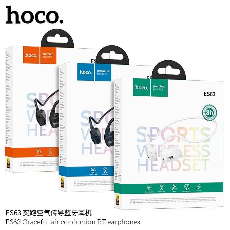 Hoco ES63 หูฟัง​บลูทูธ​ไร้สาย​รุ่นใหม่​ล่าสุด​ เหมาะสำหรับ​ออกกำลังกาย​ แบตทนทาน​ แท้100%