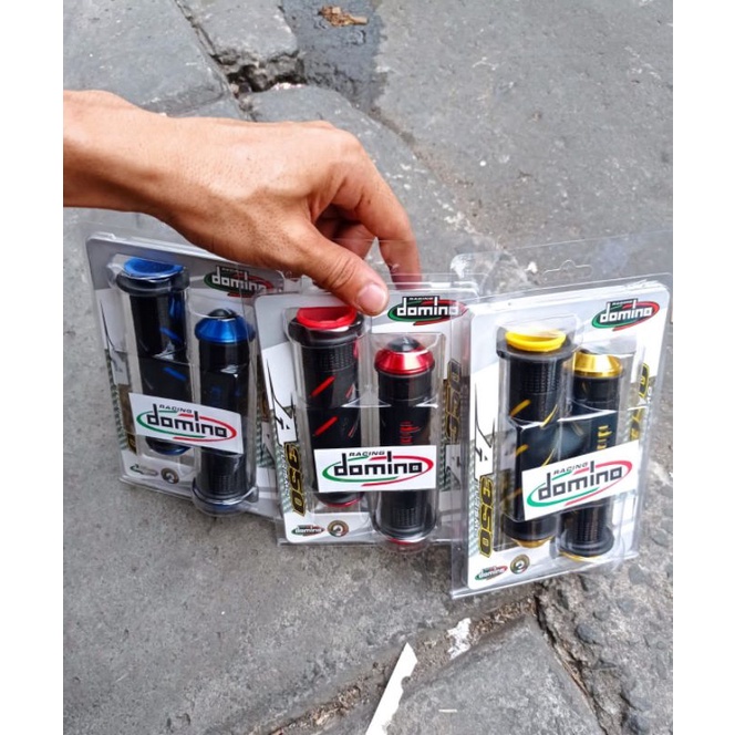 ปลอกแฮนด์ Domino Jalu Garis