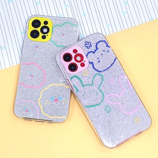 REALME C12เคสกากเพชร เคสการ์ตูน เคสฟรุ้งฟริ้ง เคสแฟชั่น