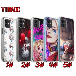 เคสโทรศัพท์มือถือ TPU แบบนิ่ม ลาย 53F harley quinn สําหรับ iPhone 6 6S 7 8 Plus X XS XR 11 Pro Max