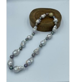 มุกบาร็อค Baroque pearl necklace