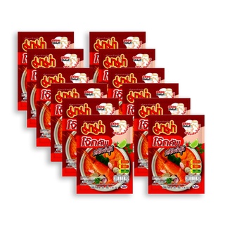 มาม่า โจ๊กกึ่งสำเร็จรูป รสต้มยำกุ้ง 30 กรัม x 12 ซอง Mama Jok Shrimp Tom Yum 30 g x 12 bags