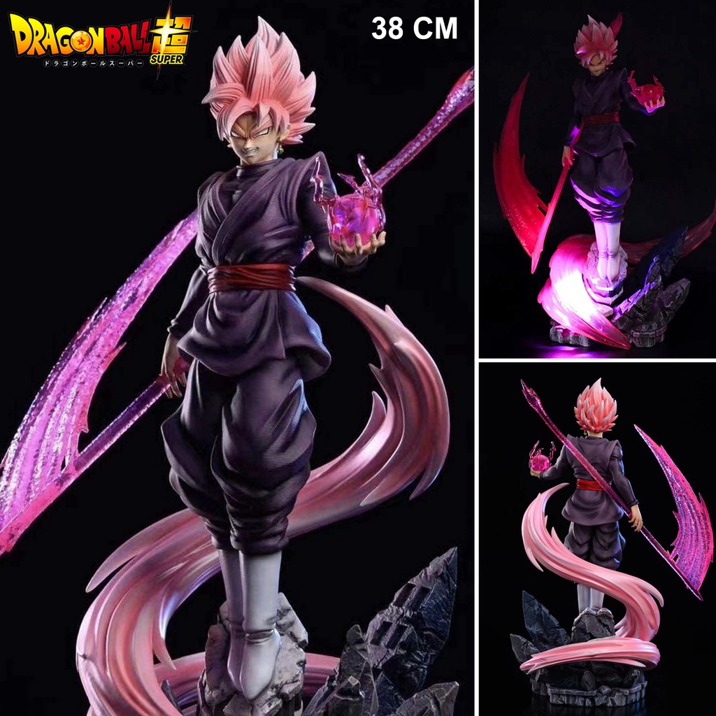 Figure ฟิกเกอร์ Studio Dragon Ball Super ดราก้อนบอล ซูเปอร์ ไซย่า โรเสะ Rose Saiyan Son Goku Black ซ