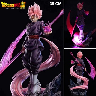 Figure ฟิกเกอร์ Studio Dragon Ball Super ดราก้อนบอล ซูเปอร์ ไซย่า โรเสะ Rose Saiyan Son Goku Black ซง โงกุน แบล็ค โกคู