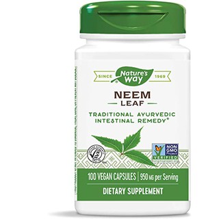 Natures Way Neem Leaves 100 Capsules