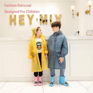 เสื้อกันฝนเด็ก ชุดกันฝน ชุดกันฝนเด็ก กันฝน กันฝนเด็ก ชุดกันฝนสำหรับเด็ก Fashion Children Rain Coat【Ready Stock】