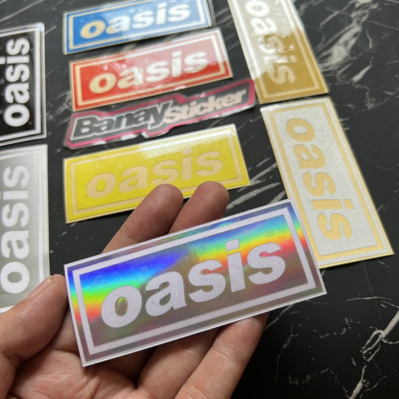 OASIS สติ๊กเกอร์วงตัด