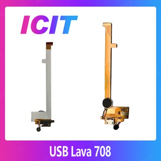 Ais Lava 708 อะไหล่สายแพรตูดชาร์จ แพรก้นชาร์จ Charging Connector Port Flex Cable（ได้1ชิ้นค่ะ) ICIT 2020